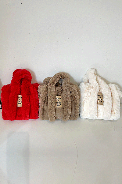 해브퍼투웨이백 털가방 겨울 크로스 토트 여성 패션